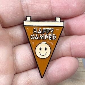 Camper Pendant Pin Enamel